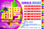 招聘展板