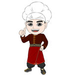 卡通小厨师