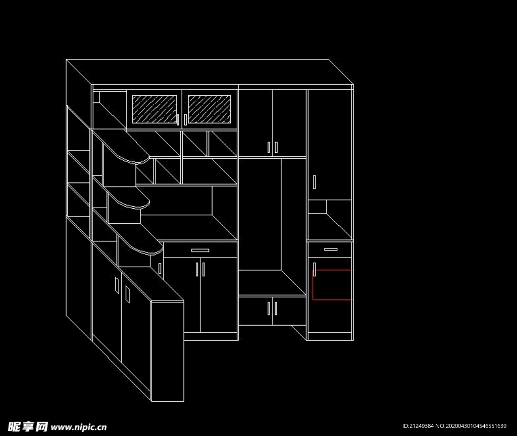 全屋定制家具设计鞋柜施工方案