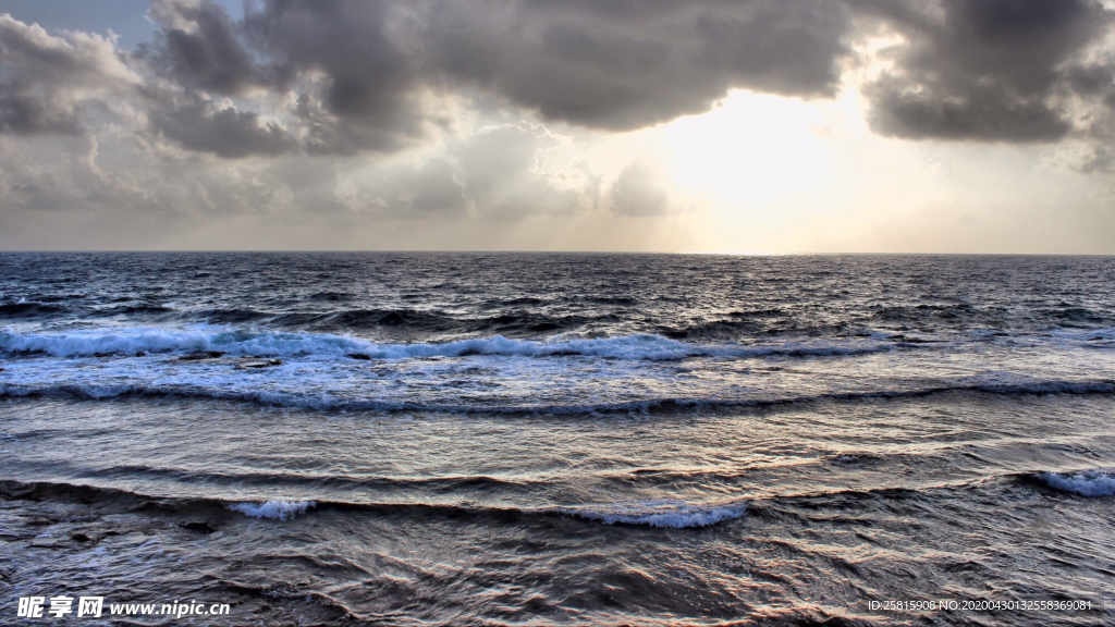沙滩海岸唯美图片