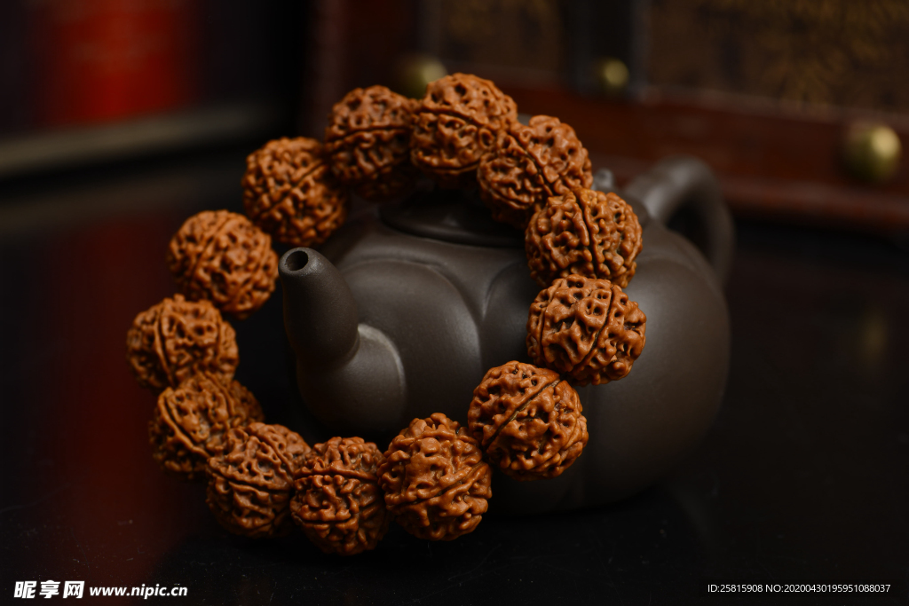 菩提子手串手链图片