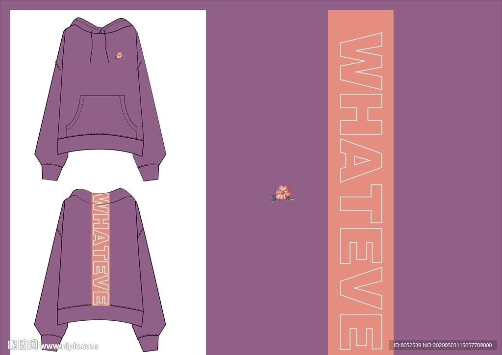 2020年 女装 卫衣 图案
