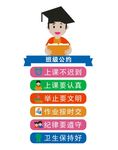 班级公约-校园文化墙