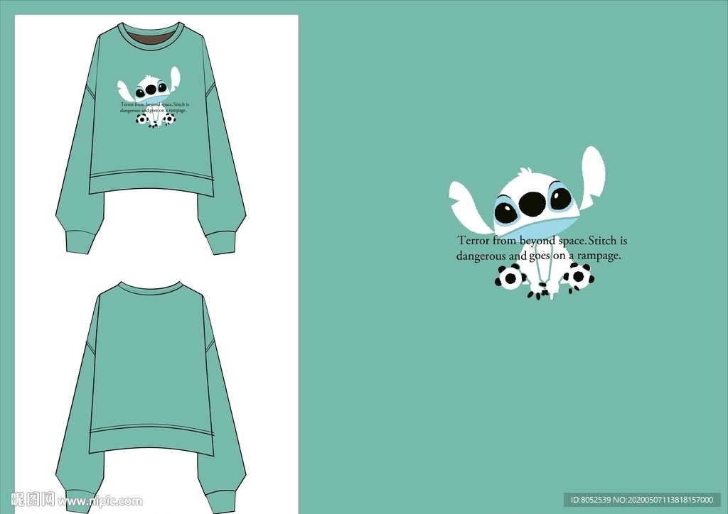 女装 卫衣 图案 设计 印花