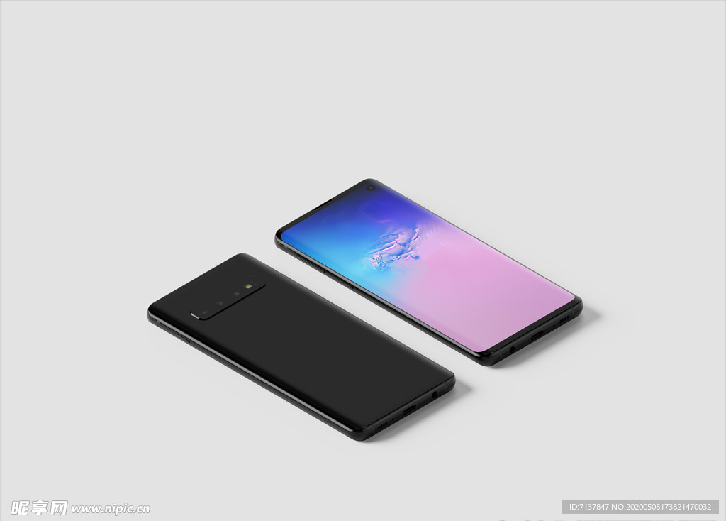 智能手机壁纸样机