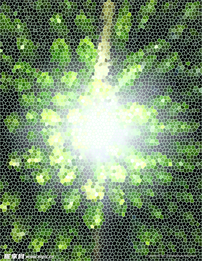 发光的玻璃纹理