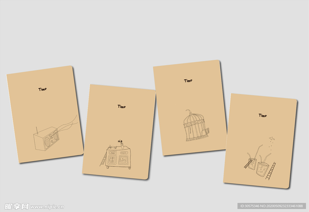 牛皮本  本本封面