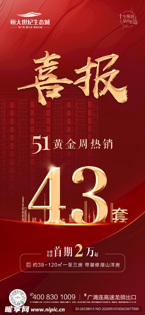 地产热销五一喜报