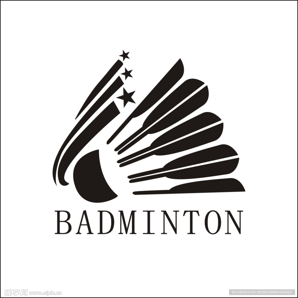 羽毛球logo