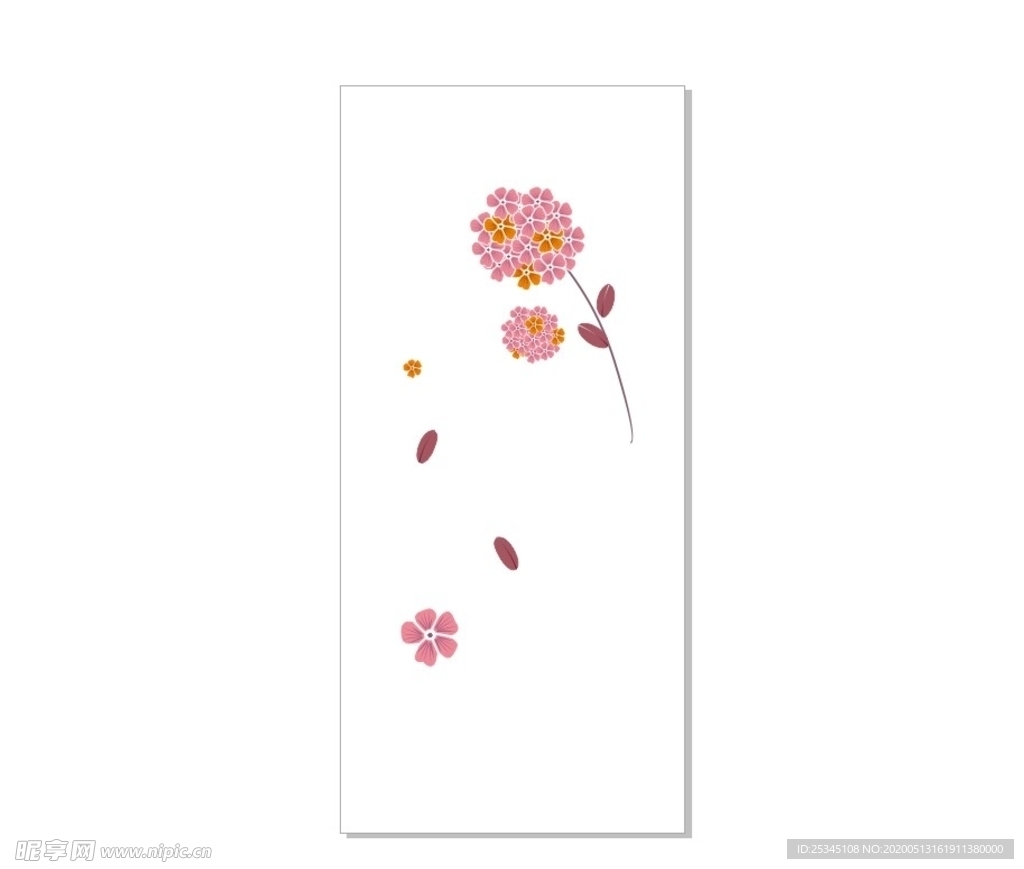 花屏障 手机背景 底图