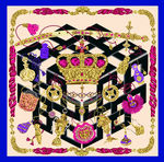 数码印花方巾图案