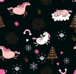 数码印花 卡通  图案