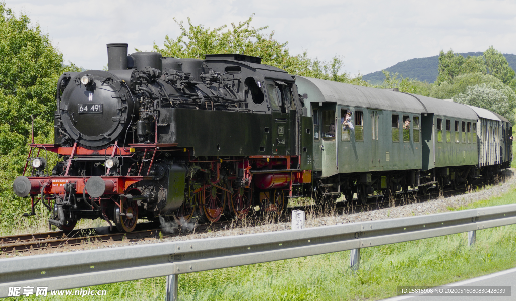 蒸汽机车火车图片