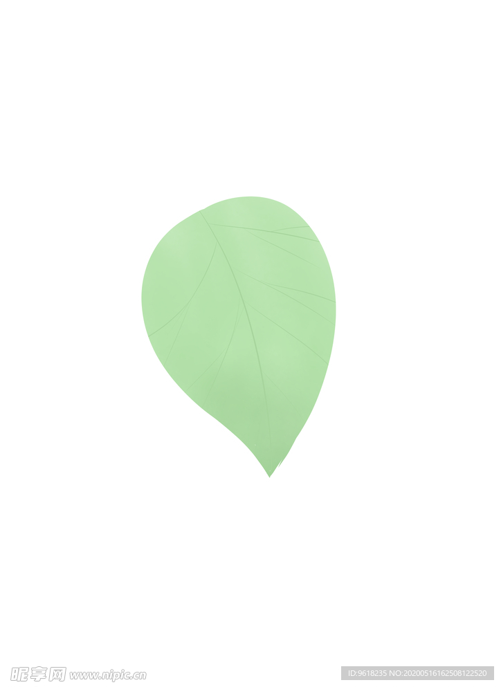 树叶 叶子 水墨