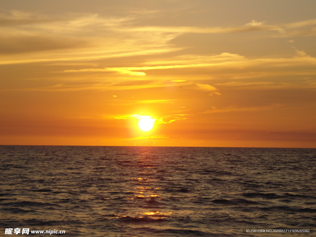 日出旭日唯美图片