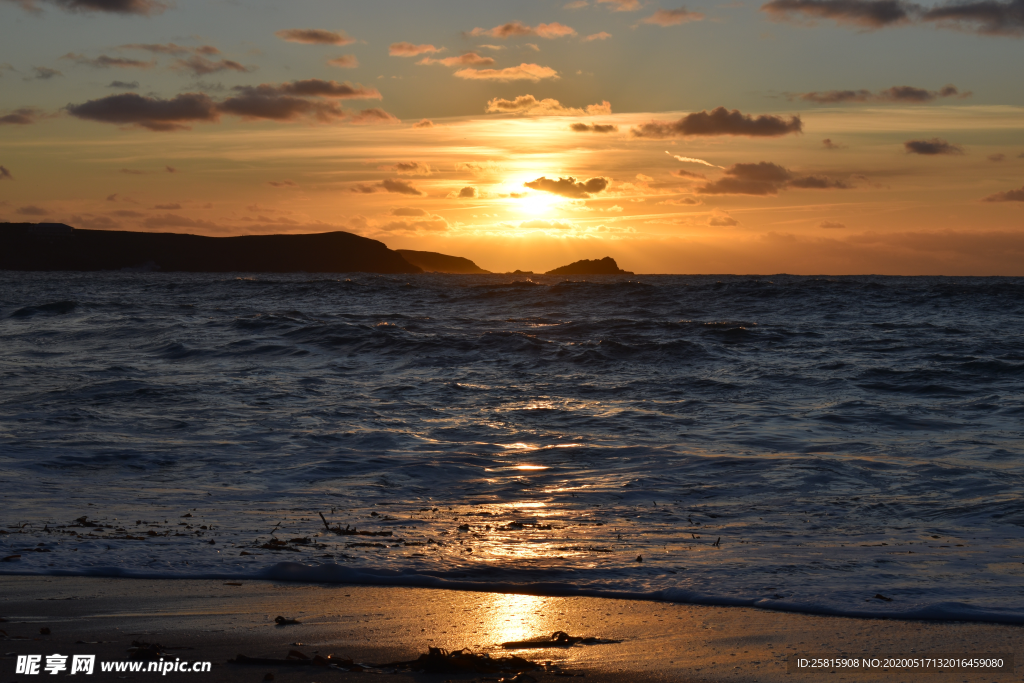 日出旭日唯美图片