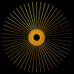 雕花 神像 金光