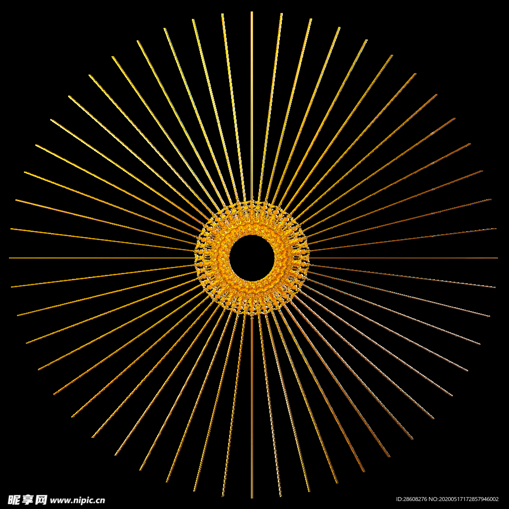 雕花 神像 金光