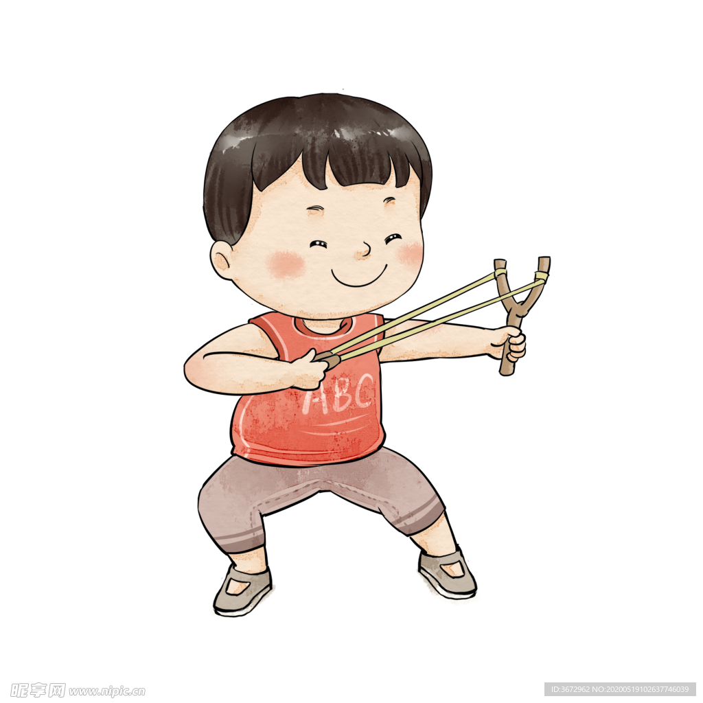 射弹弓儿时游戏玩具