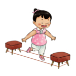 跳皮筋小时候游戏