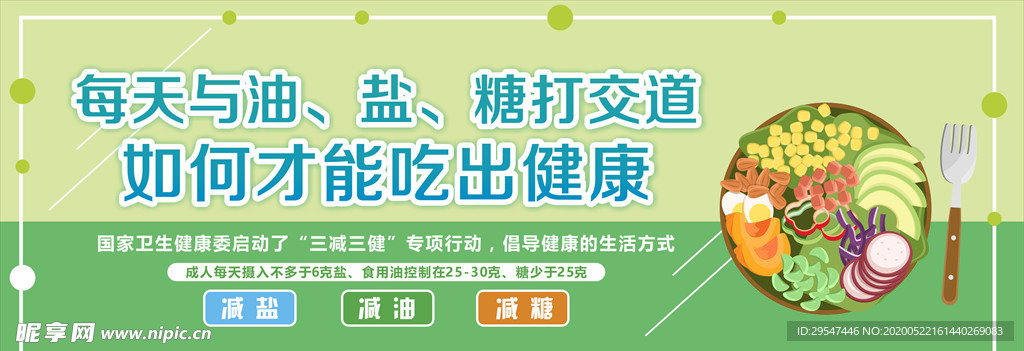 绿色健康宣传栏背景