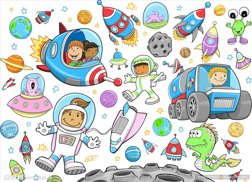 矢量太空飞机飞船