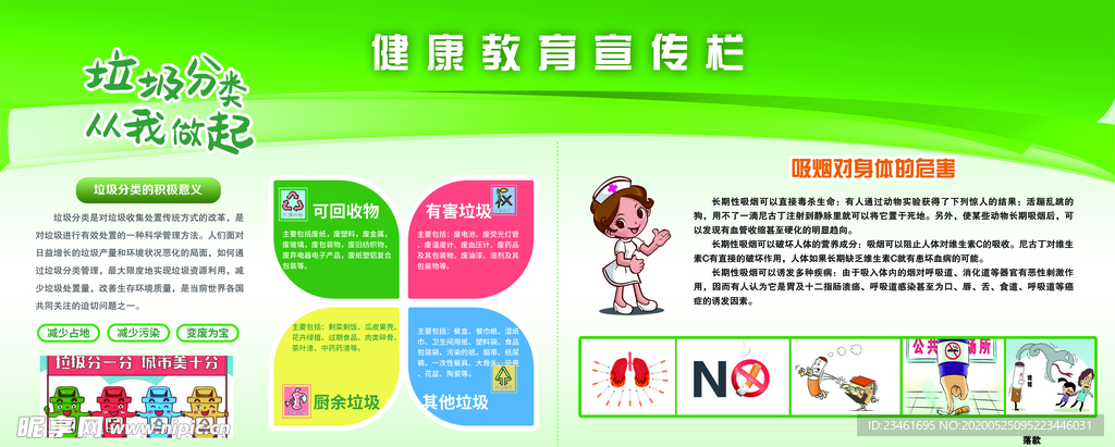 健康教育宣传栏