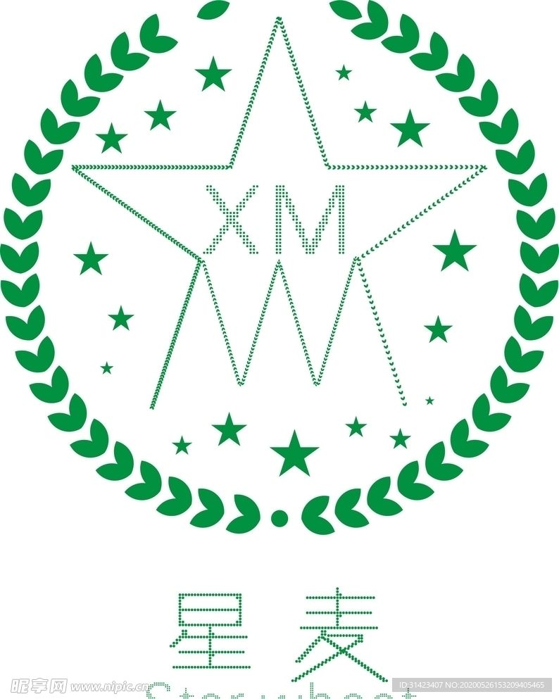 星麦logo设计