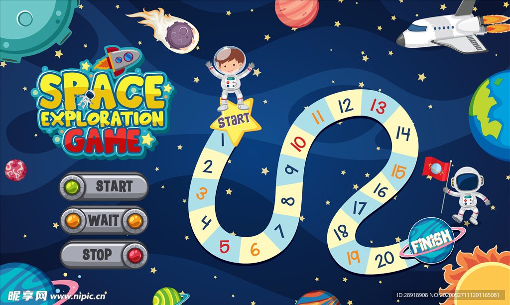 太空游戏界面