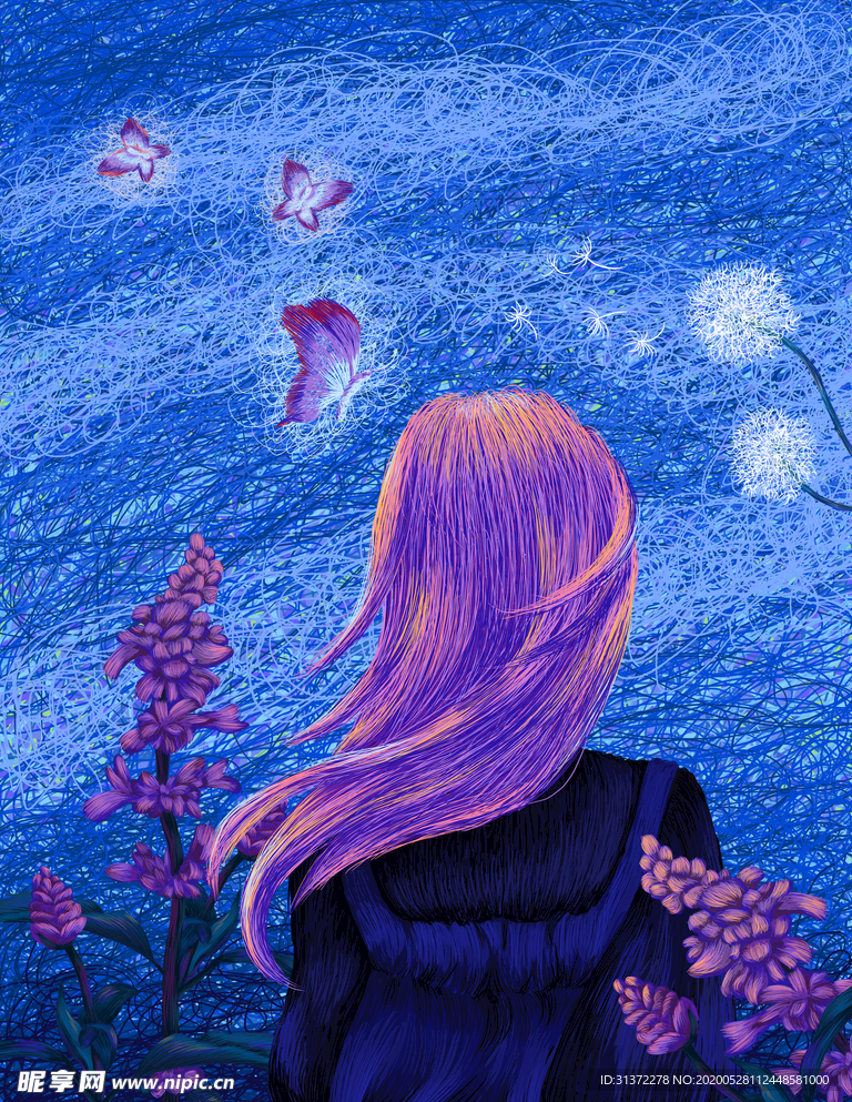 小清新简约创意海报图片