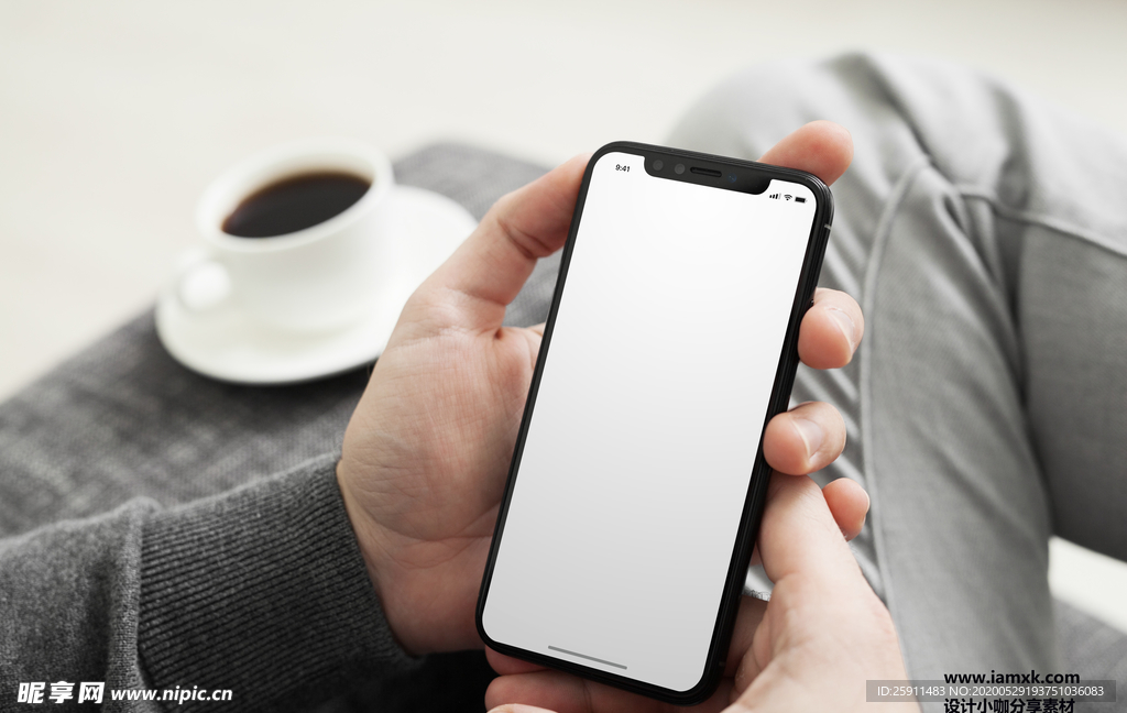 高档通用智能手机场景样机