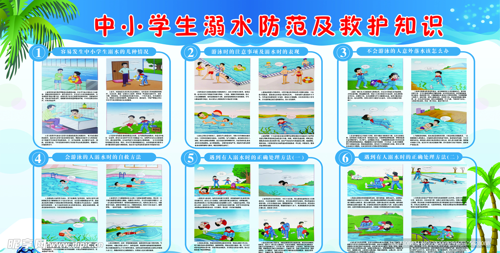 中小学生溺水防范及救护知识