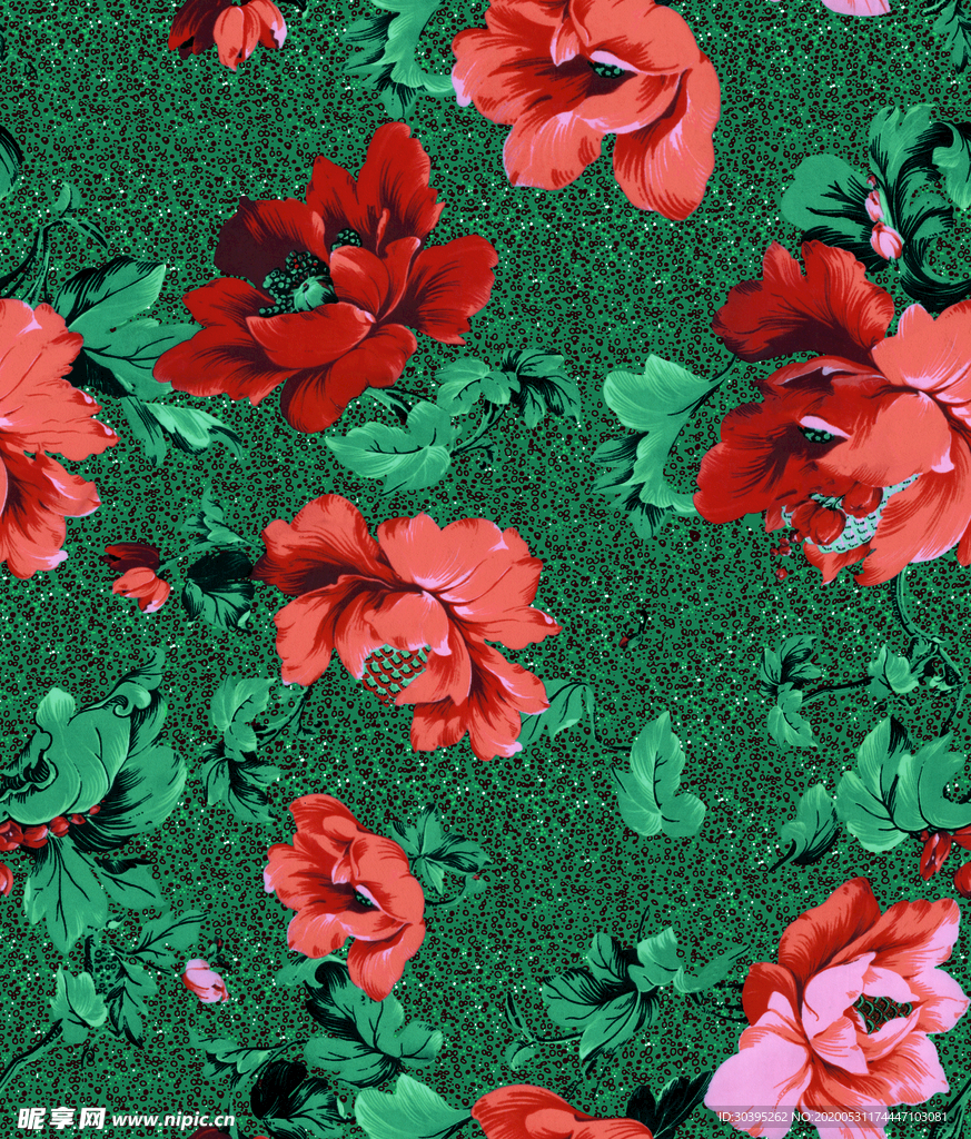 数码印花 手绘 手绘花 花朵