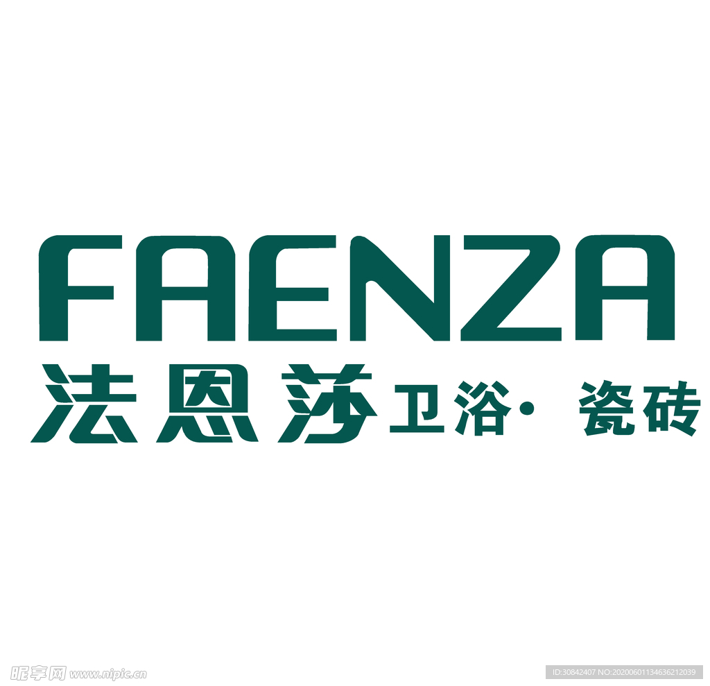 法恩莎卫浴瓷砖LOGO