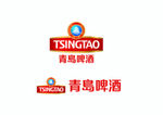 青岛啤酒立体logo