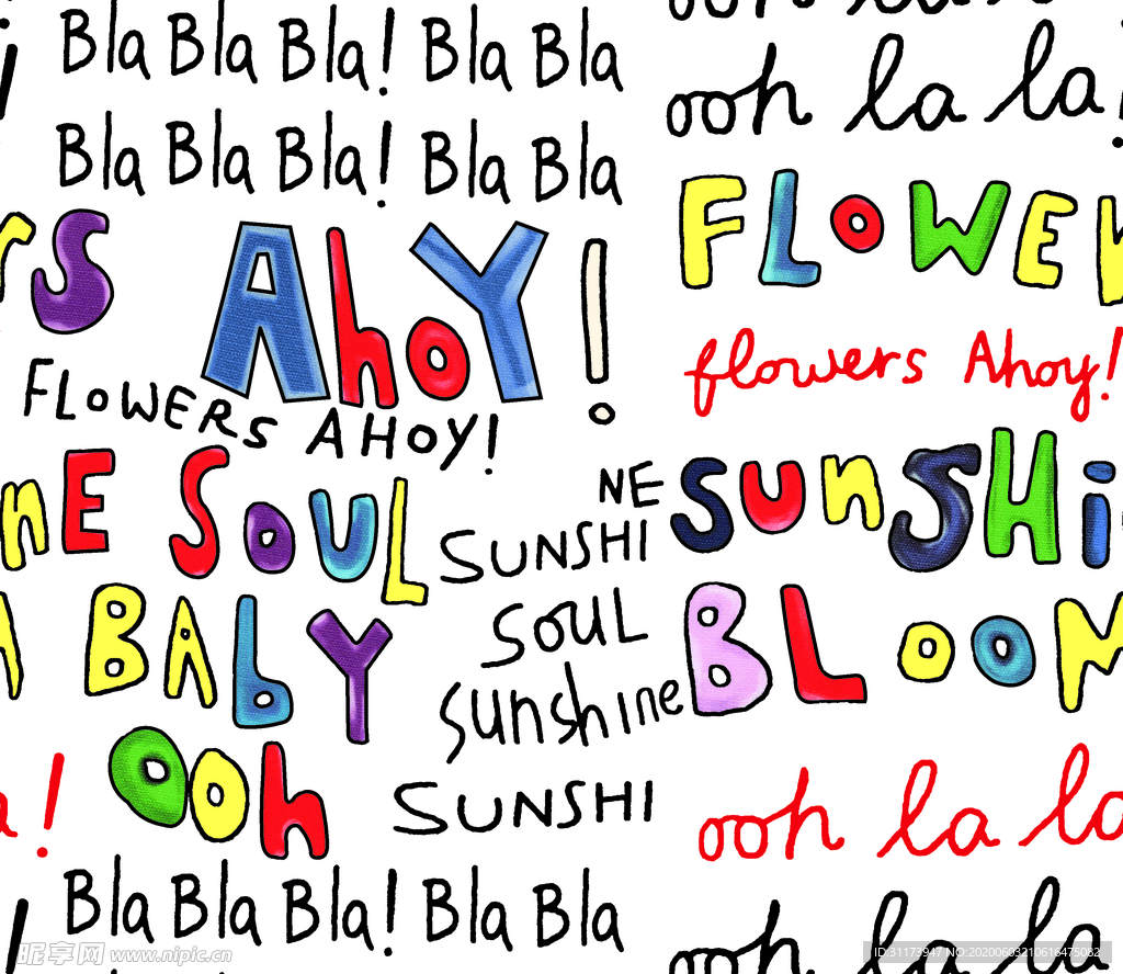 大牌 字母 彩色字母 英文字母