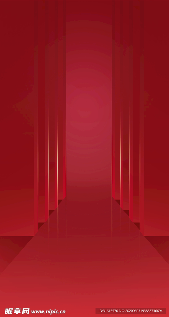 红色背景
