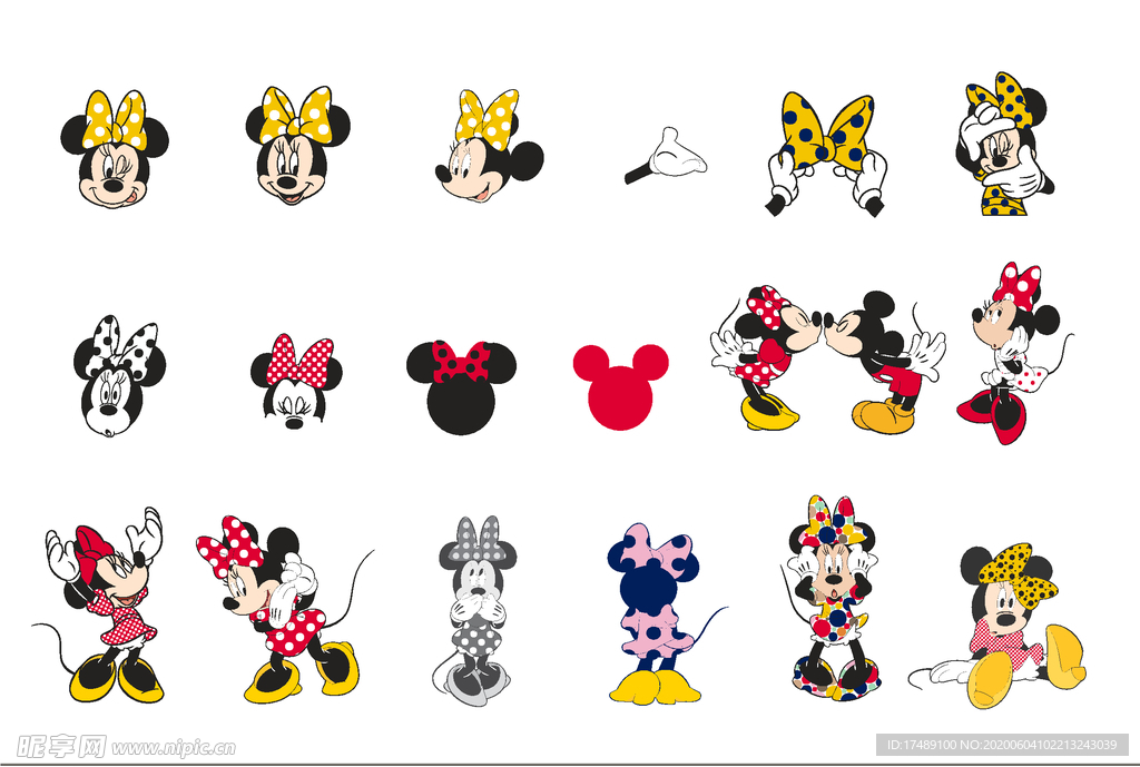 米老鼠米妮头像