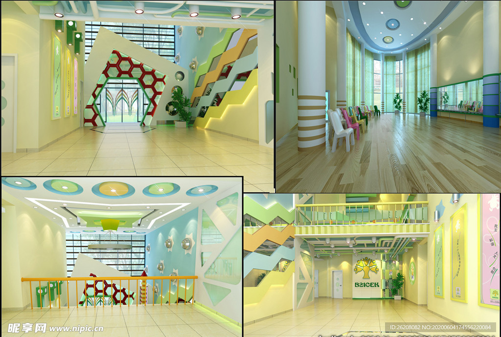 幼儿整体设计图