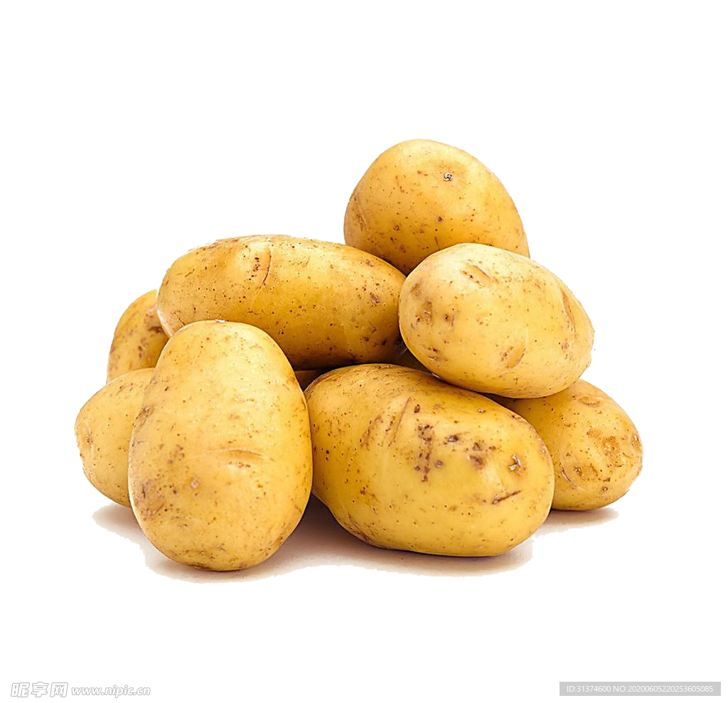 一堆土豆