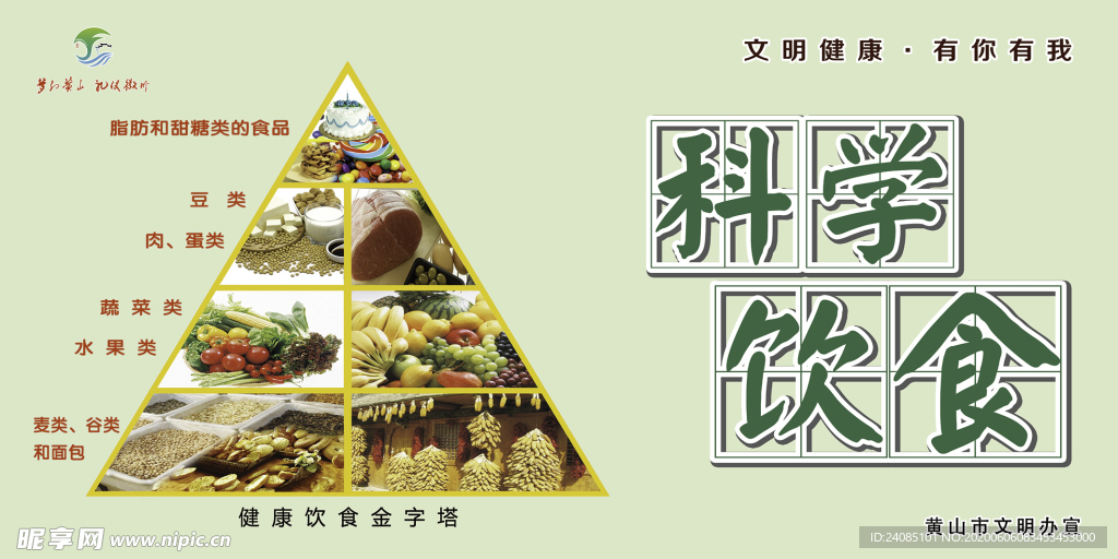 黄山市文明健康有你有我科学饮食