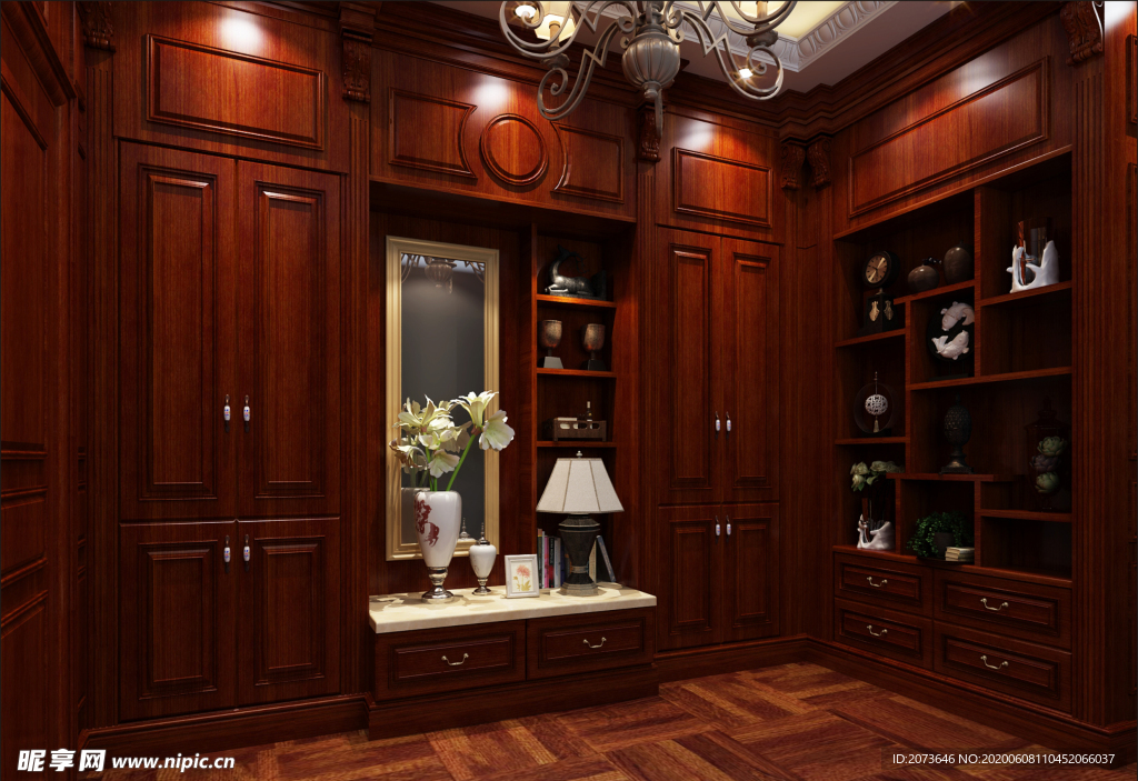 中式饰品柜展示柜