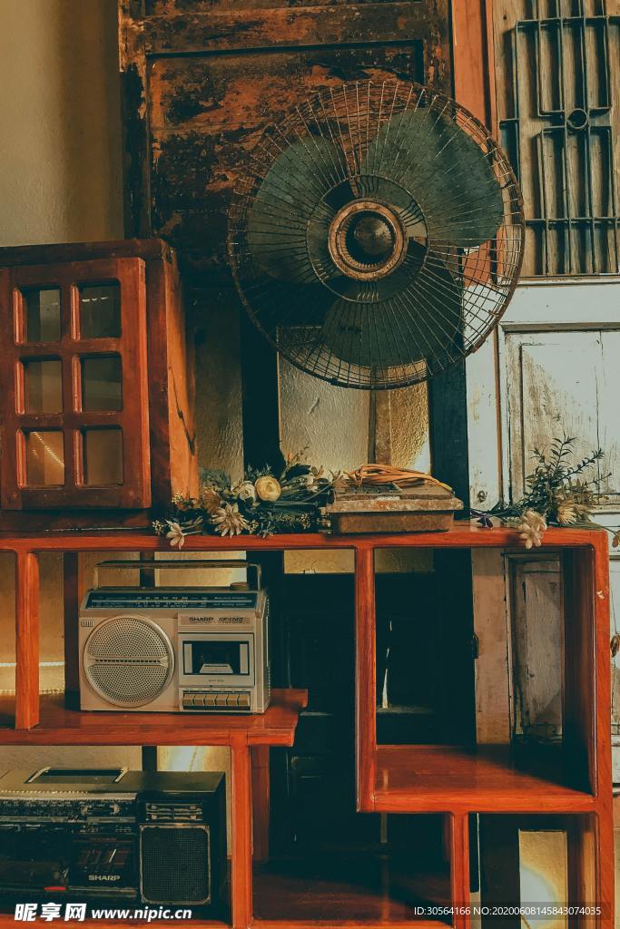 古董复古暖黄色年代感背景素材