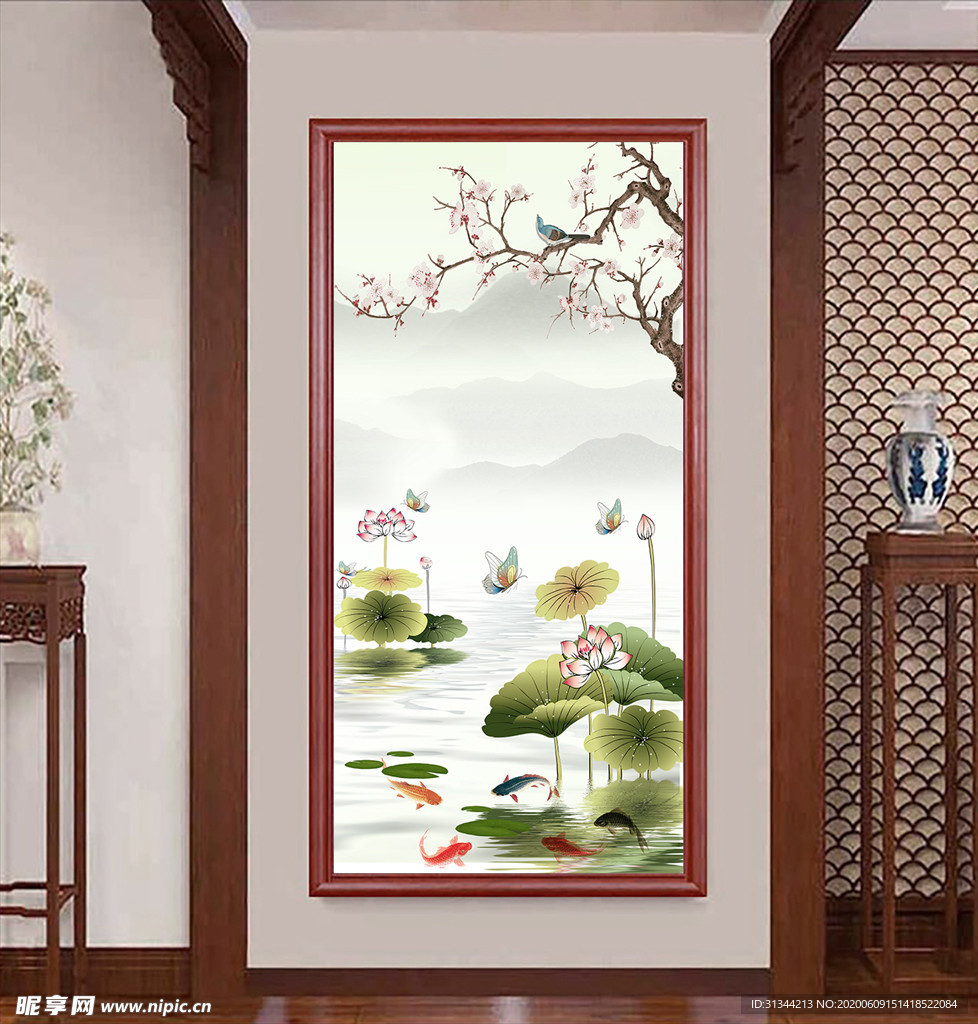 家和富贵玄关原文件为平面图