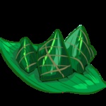 粽子端午节糯米粽子屈原卡通粽子