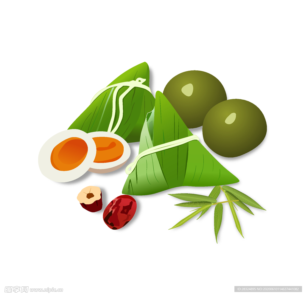 端午节粽子节矢量元素