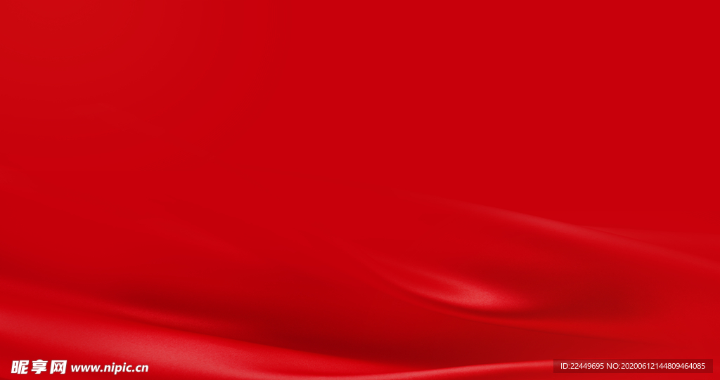 红色丝绸背景