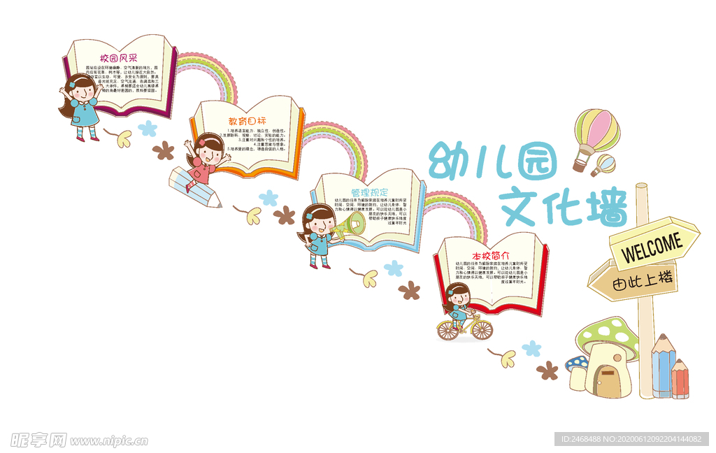 幼儿园文化墙