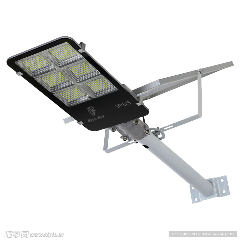 200W牙刷路灯主图