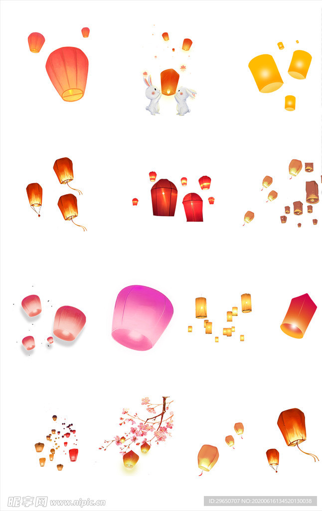 灯笼免抠素材